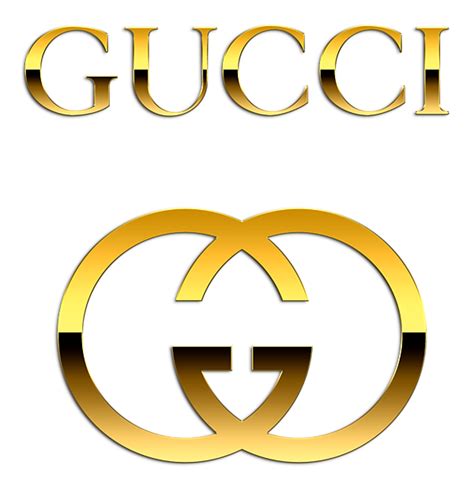 gucci word chain no background